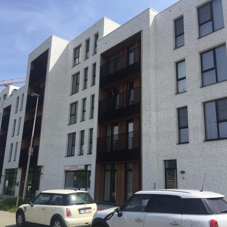 Bouwen van appartementen Hasselt-West blok A